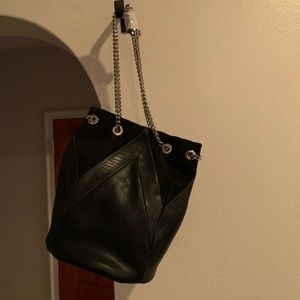 Black crossbody bag